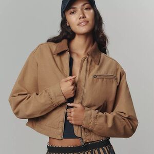 NWT Reformation Briar crop utility jacket